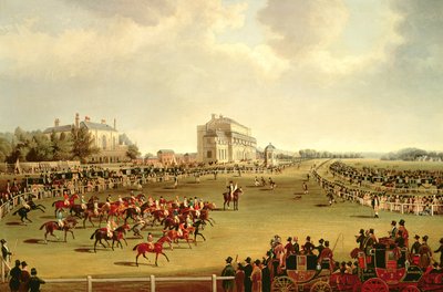 The Start of the St. Leger, 1830 by James Pollard